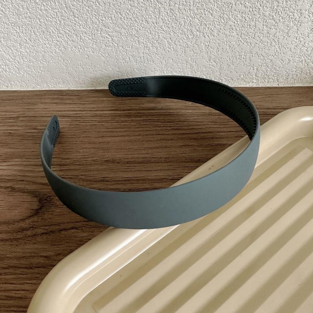 2PCS Satin Covered Wide Headband Plastic Hair Accessories New Resin Hairband  Girl