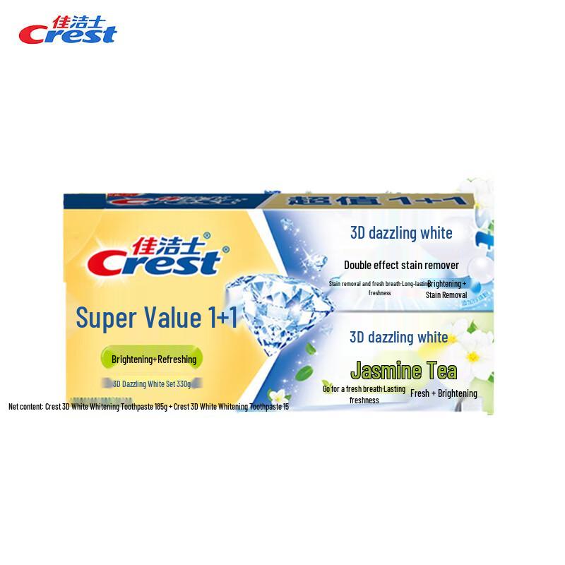 

Crest 3D White Toothpaste Twin Pack