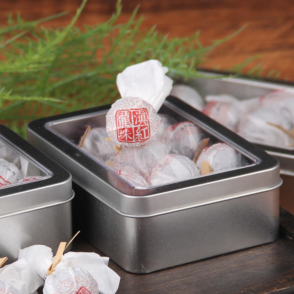 Mini Tuo & Square Tea Gift Box: Black, White, Pu'er & Chenpi