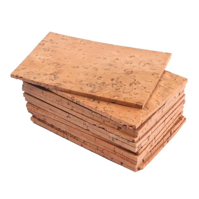 10 Pieces Saxophone Neck Cork Practical Neck Cork Sheet Musical Instrument Accessories for Alto Soprano Tenor Saxophone
