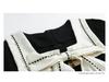 Plus Size French Bow Slimming Dress for Pear-Shaped Women - Niche Design Skirt