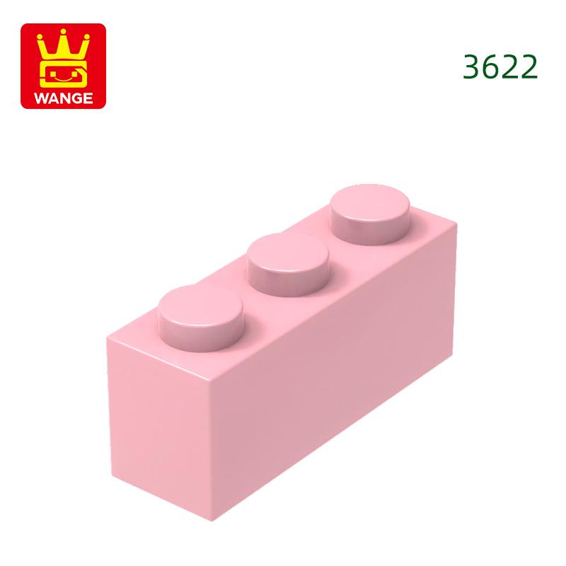 Non-Toxic 85Pcs/Lot 3622 1X3 Dots Building Block Moc Classic Accessories Compatible With Brick Children Toys Gift Box