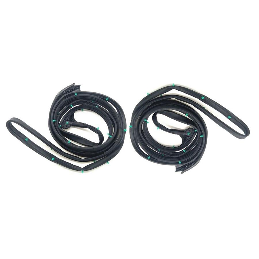 For ACCORD Sedan 2003-2007 Rear Left Right Replacement Door Rubber Seals WeatherStrip