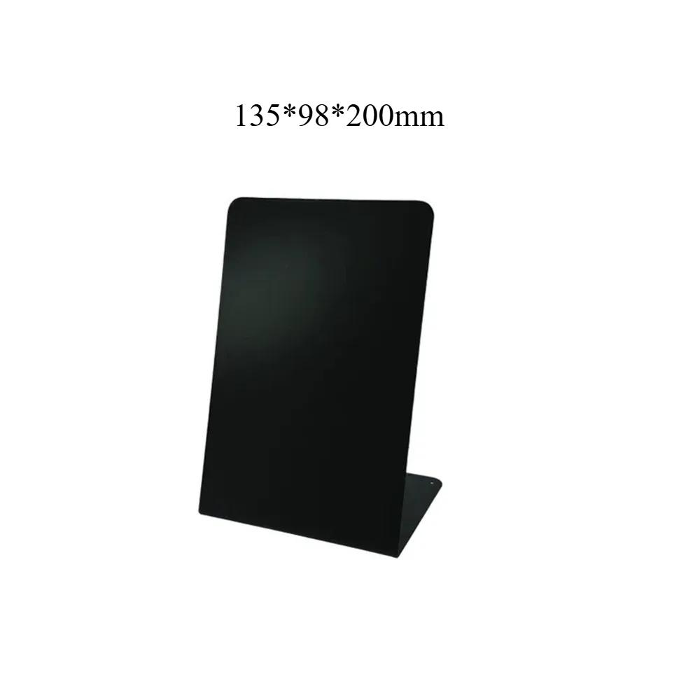 

Vertical Magnetic Metal Blackboard Desktop Message Board DIY Note Storage Organizer Home Office School Display Message Board