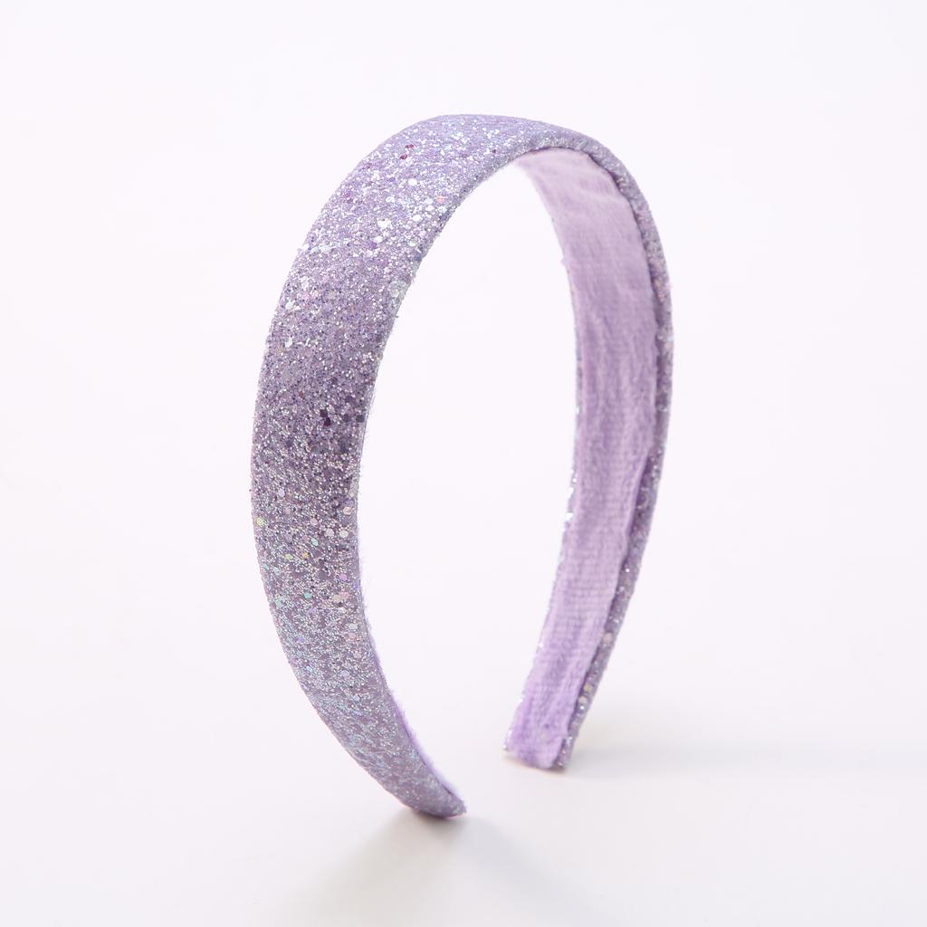 Sparkly Glitter Headbands for Children, Hair Accessories for Little Girl, Cute Head Band for Kids, Thick Sparkle Child Hairband