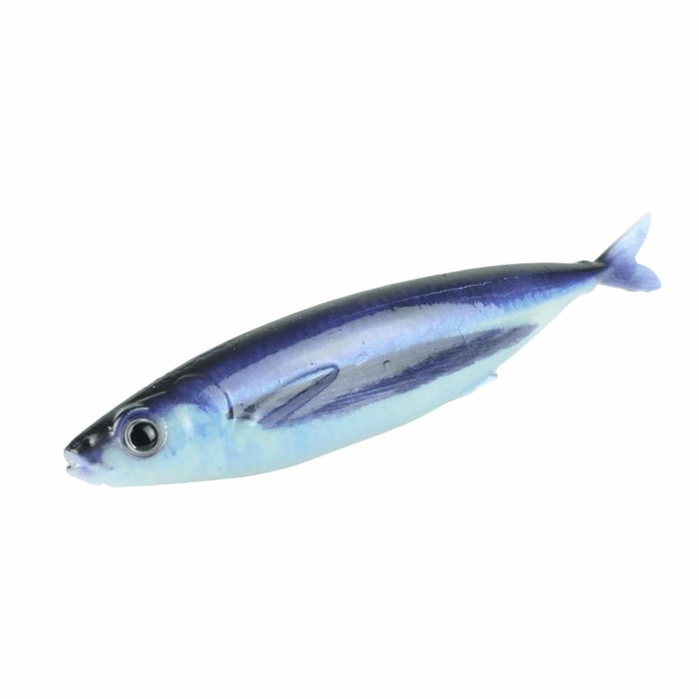 2pcs 3D Simulation Flying Fish Bait PVC Printing Simulation Fishing Lures Saltwater Fishing