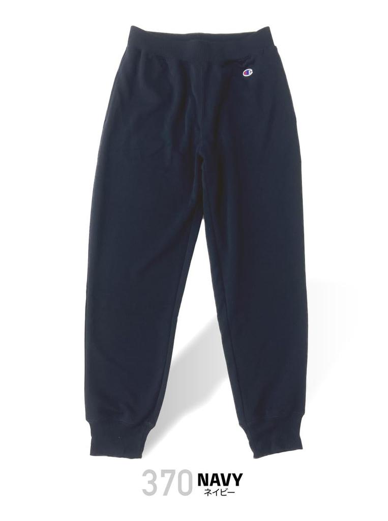 Champion Size XXL Sweatpants, Shape-Retaining, Quick-Drying, Sportswear, C3-YS250, 2023FW, 370 Navy,