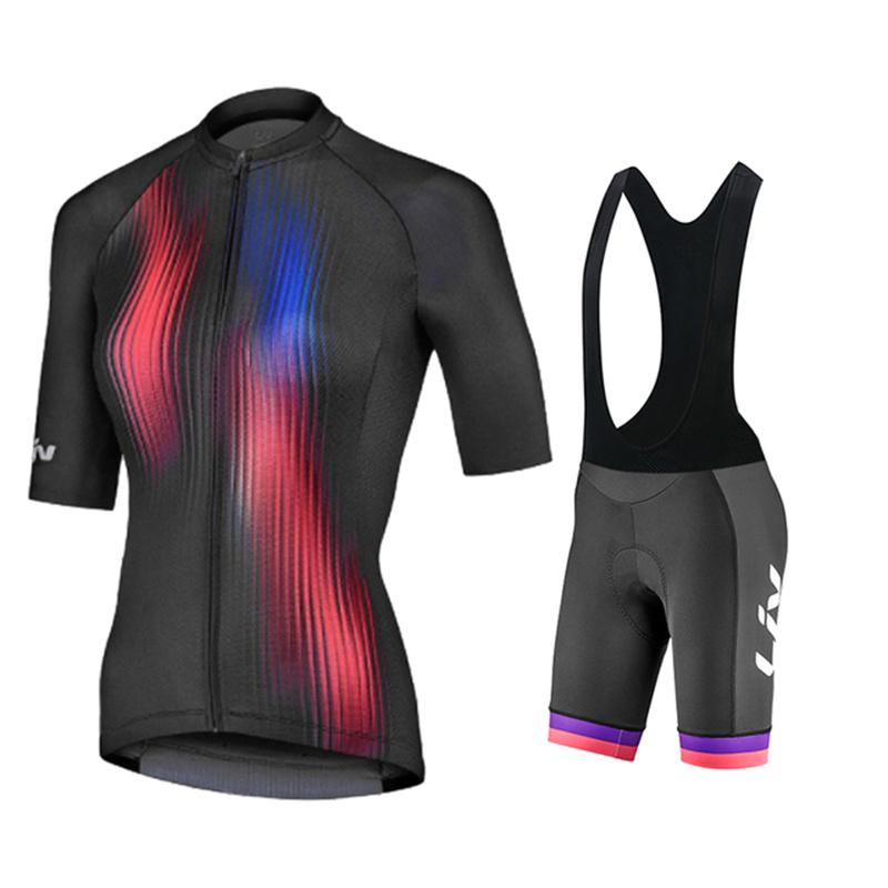 LIV 2026  Bicycle Clothing Cycling Set Cheap Wholesale Women Clothes Women's Clothing Sets Mountain Bike Jersey Woman Shorts