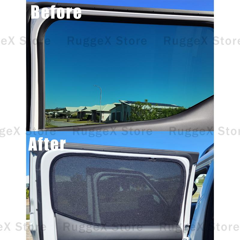 Rear Window Windscreen Cover For BYD Shark 6 Windshield Sunshade Sun Shade Solar Protection Side Sun Visor Car-cover Accessories