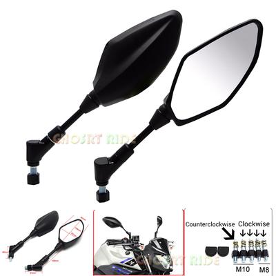 Rearview Mirrors M10 For Yamaha MT-01 MT-03 MT-07 MT-09 Tracer 900 MT-10 FZ1 FZ6 FZ8 Fazer XJ6 XJR1300 Motorcycle Street Bike