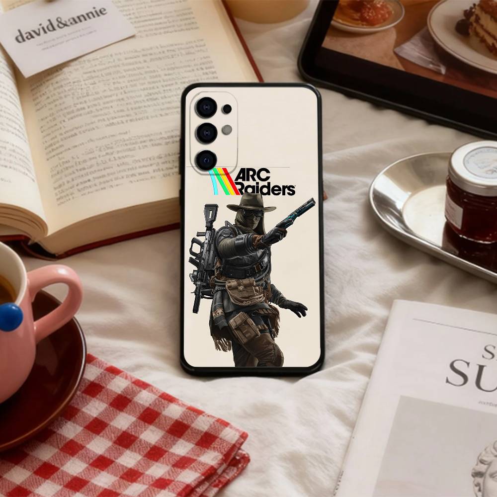 Tactical Co-op A-ARC R-Raiders Phone Case For Samsung S 25,24,23,22,30,21,10,9,Ultra,Plus,Lite,FE,4,5 G Soft Black Case
