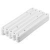 10Pcs Draw Rail Plastic Drawer Slides 180/235/298mm Draw Runners Replacement Drawer Runners Wardrobe Guide Rail