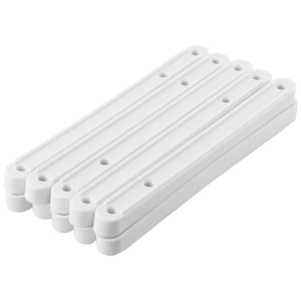 10Pcs Draw Rail Plastic Drawer Slides 180/235/298mm Draw Runners Replacement Drawer Runners Wardrobe Guide Rail
