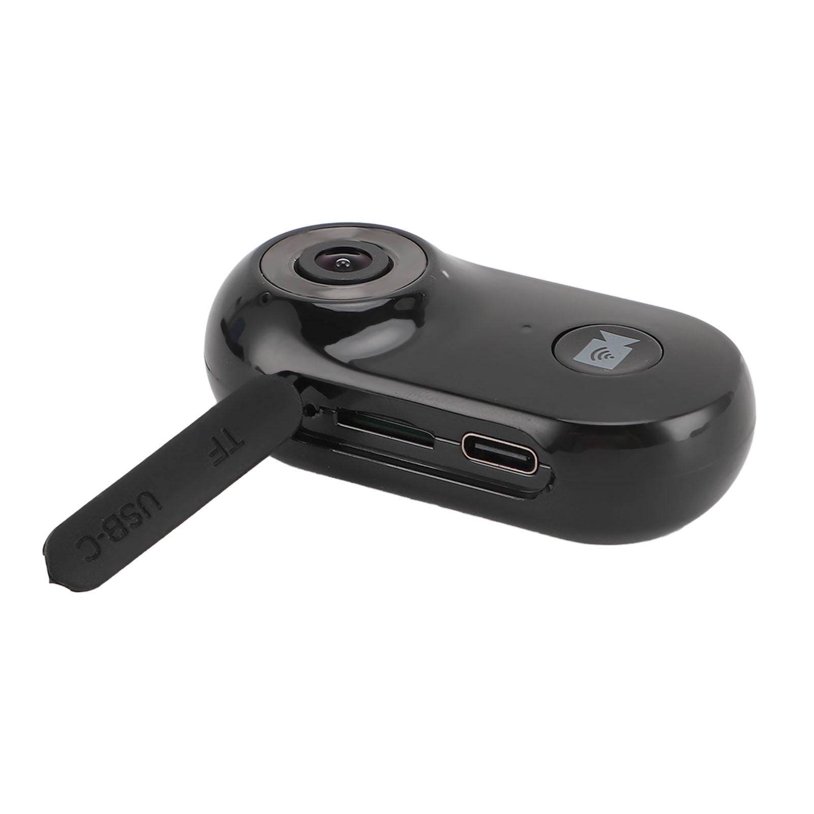 

Камера на котячий нашийник із задньою кліпсою 1080P 170-градусний ширококутний об єктив Спортивна екшн-камера для приміщень