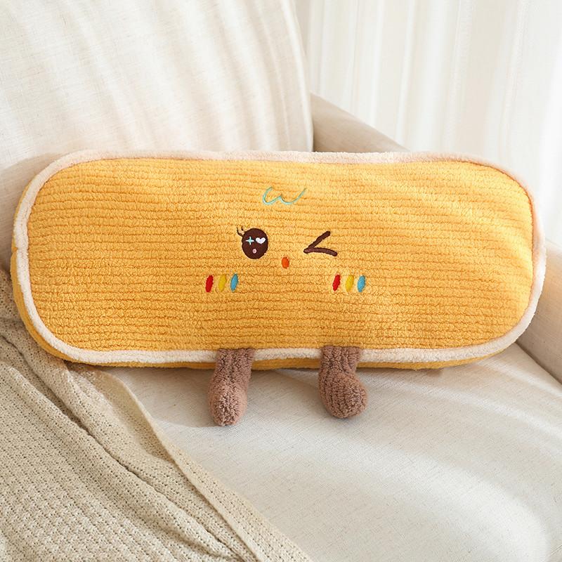 Dopamine Expression Long Throw Pillow Girls Dormitory Bedroom Bed Long Cushion Pillow Cute Leg Long Pillow