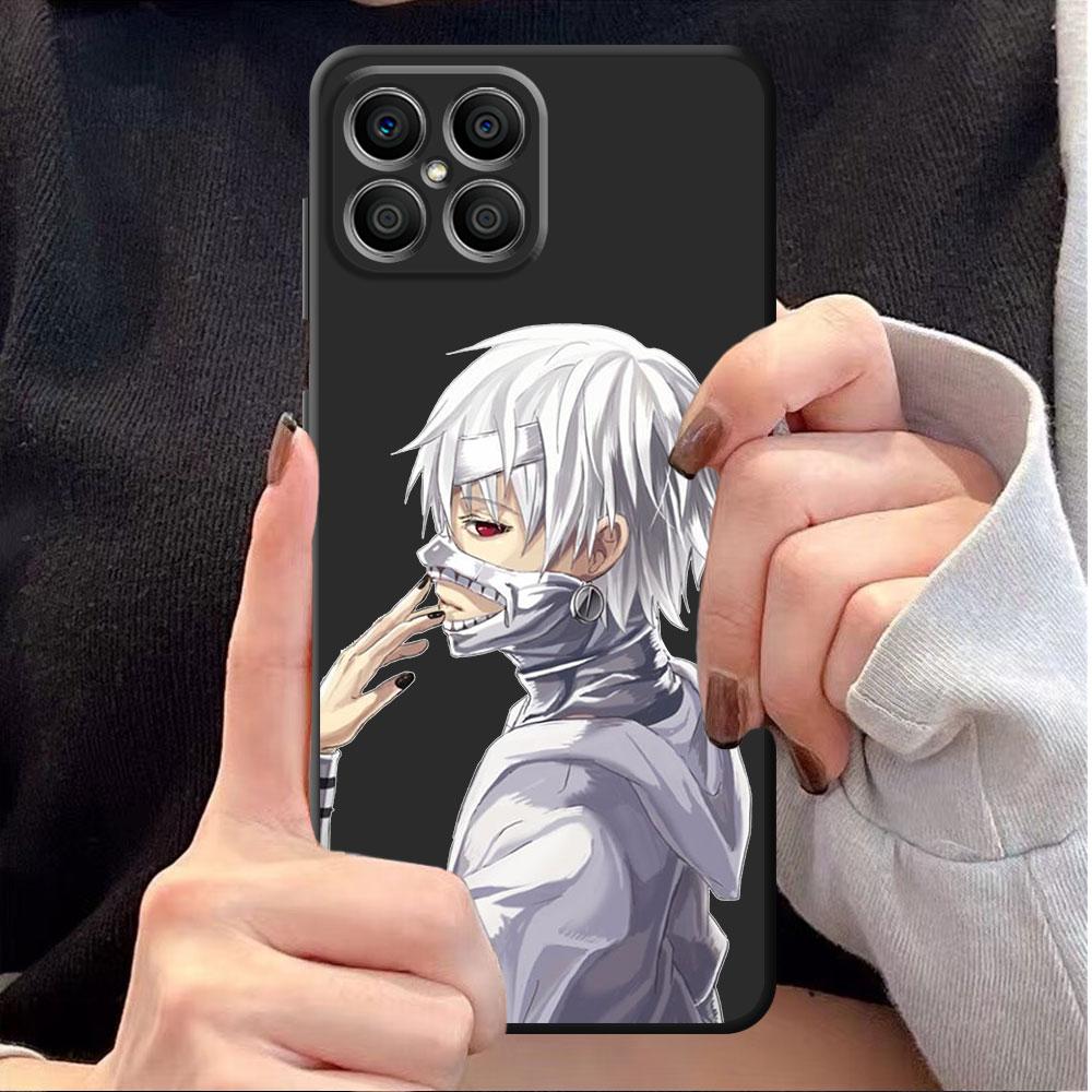 

Мягкие чехлы из ТПУ с аниме Токийский Гуль, Япония, чехол для телефона Honor Magic4 Pro 50 Pro 60 X8 20 Lite 8X Play 9A 30i 20i 9X Pro X7 Honor 8X