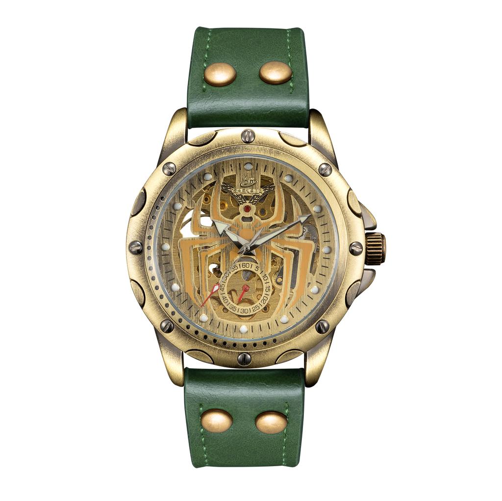Módní pánské hodinky s dutým ciferníkem, luminiscenční, tourbillon, plně automatický mechanický strojek, mechanické hodinky, reloj automático