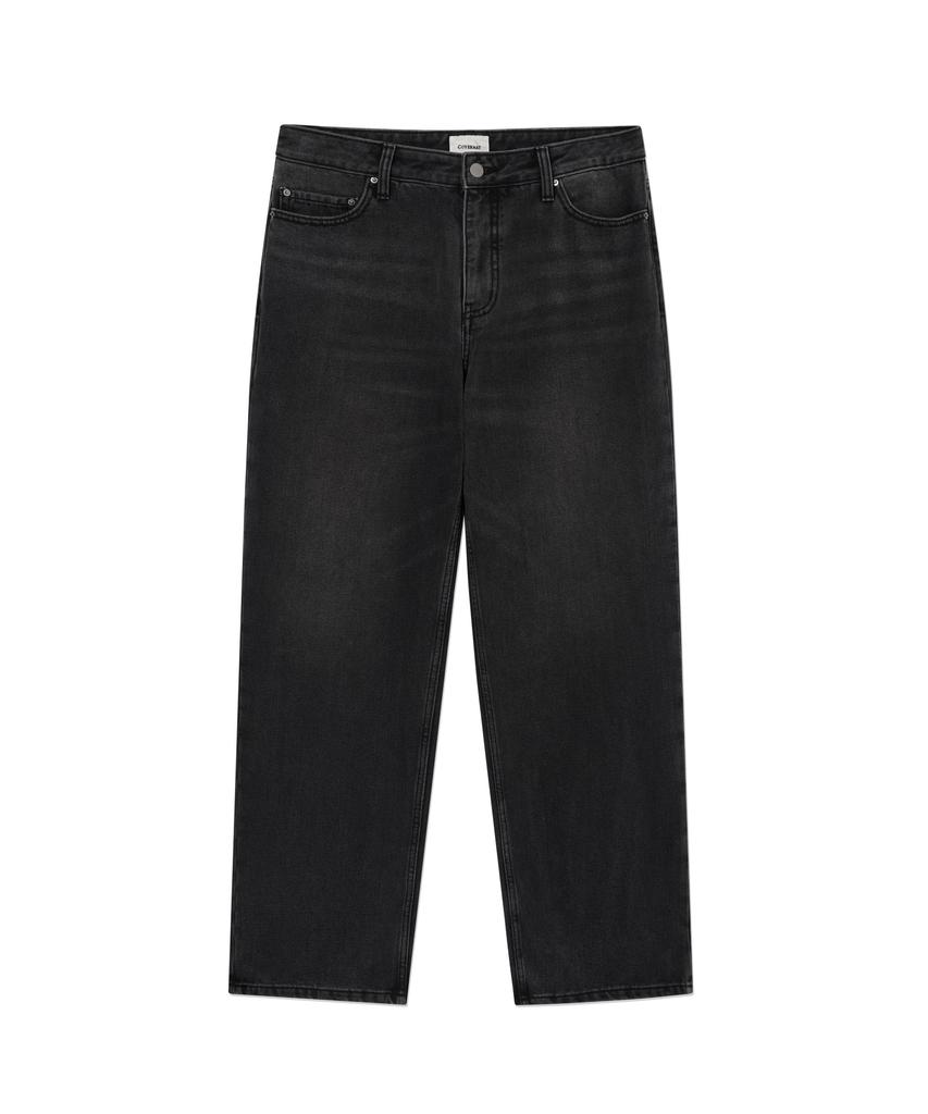 COVERNAT Regular Fit Brushed Denim Pants Black