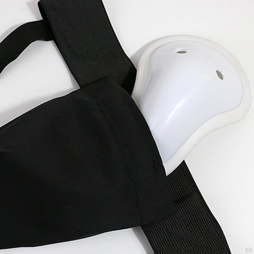 Mens Taekwondo Groin Protector Safety for Mma Training Martial Arts Fighting