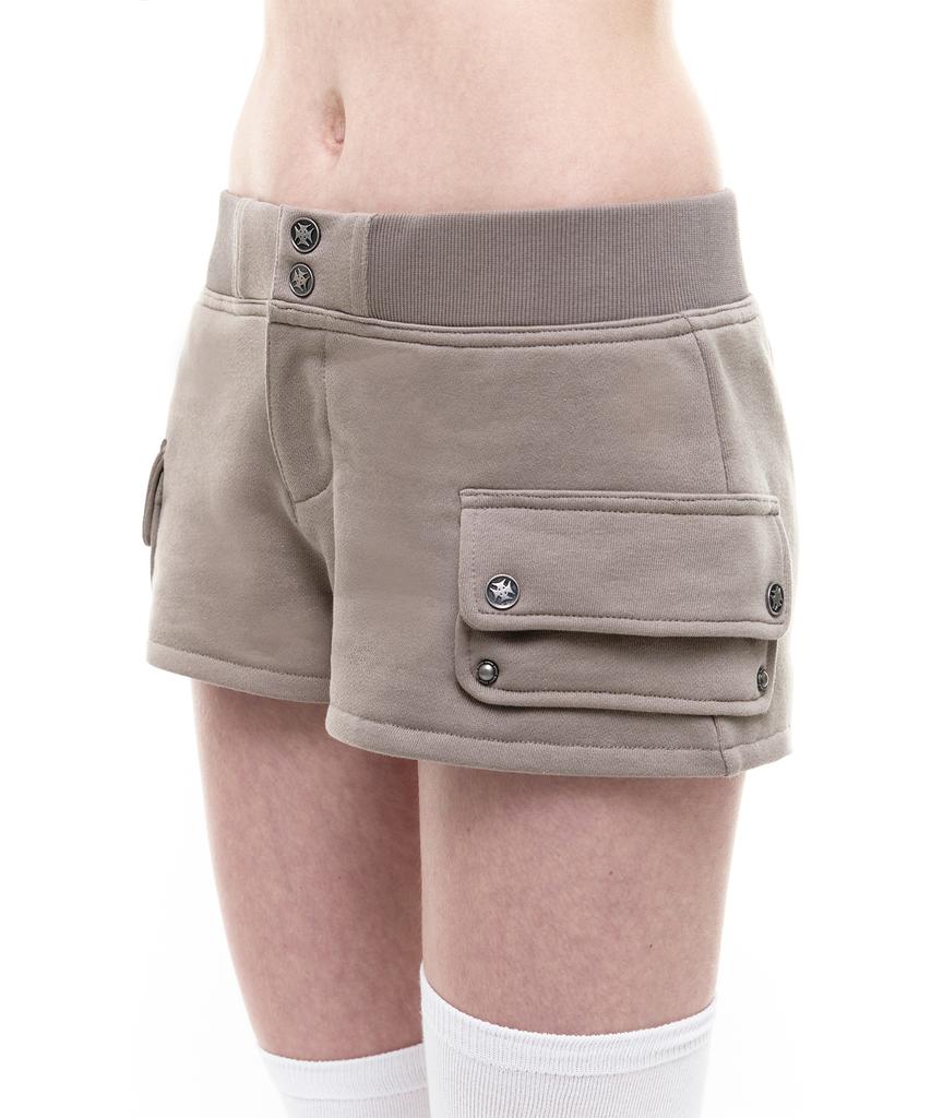 Opeoseu0012 Op. 08 Boo Micro Cargo Pants Beige