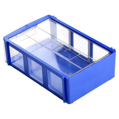1pc Stackable Plastic Tool Box Hardware Parts Storage Boxes Component Screws Toolbox Jewelry Craft Sewing Case Container