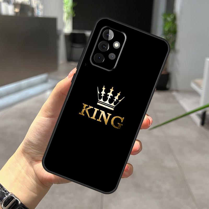 King Queen Art Case For Samsung Galaxy A32 A12 A22 A52 A35 A26 A16 A05 A55 A15 A54 A34 A14 A56 A36 A13 A53