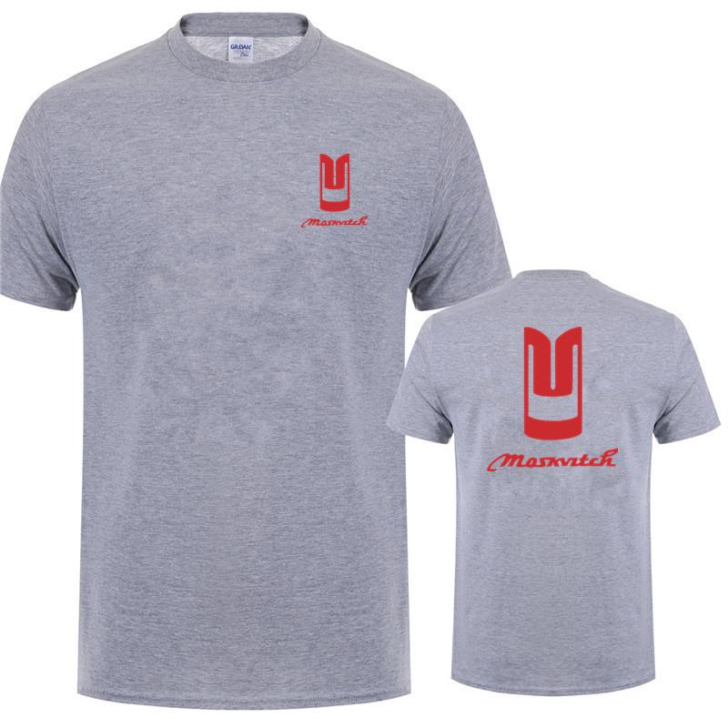 Moskvich T Shirt Summer Unisex Short Sleeve Cotton Tshirts Unisex Tops Tee Lh491