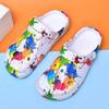 2025 New Cave Shoes Women's Summer Wear Non-slip Beach Soft Sole Internet Celebrity Couple Printed Baotou Sandals