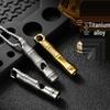 NuFeng Titanium Alloy Survival Whistle