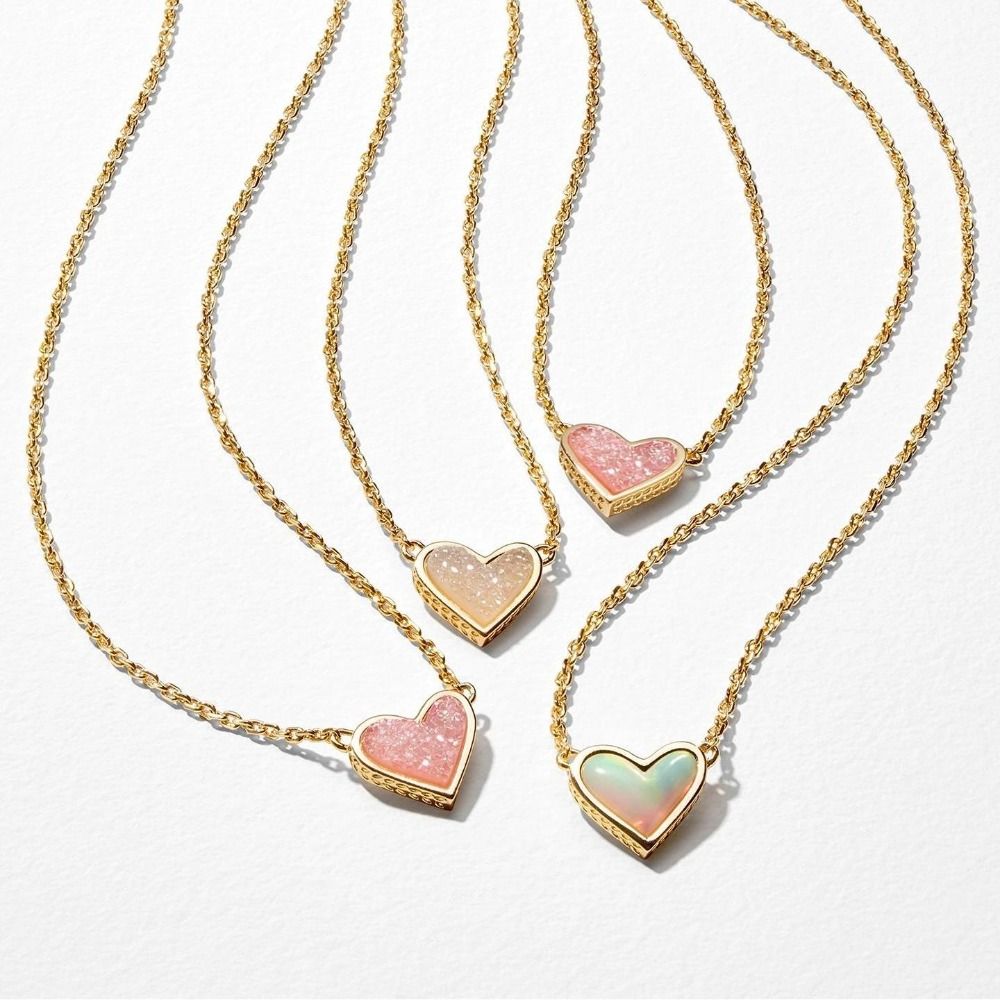 Gilded Mixed Gemstones Necklace Ornaments Cute Sweet Bracelet Kids