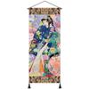 Retro Wall Art Canvas Pictures Vintage Japanese Geisha Kimono Ukiyo-e Woman Poster Restaurant  Home Living Room Hanging Painting