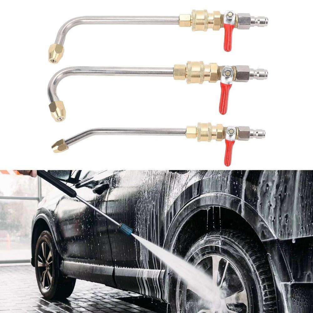 Metal Jet Car Quick Nozzle 1/4 Inch Washer Gutter Cleaner Garden Sprayer  Gutter Cleaning