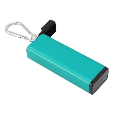 Metal Storage Container Multifunctional Aluminum Alloy Water Proof Sealed Holder for Outdoor Camping Travel Green
