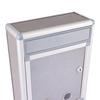 Wall Mount Mailbox Security Weatherproof Rustproof Waterproof Drop Box for Residential Buildings Community Units Apartments