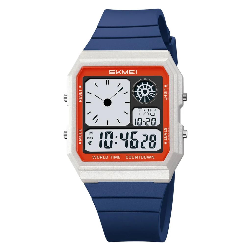 SKMEI 2347 Electronic Watch For Men Women Student Waterproof Outdoor Chrono Wristwatch Clock Reloj Daylight Time Digital Sport