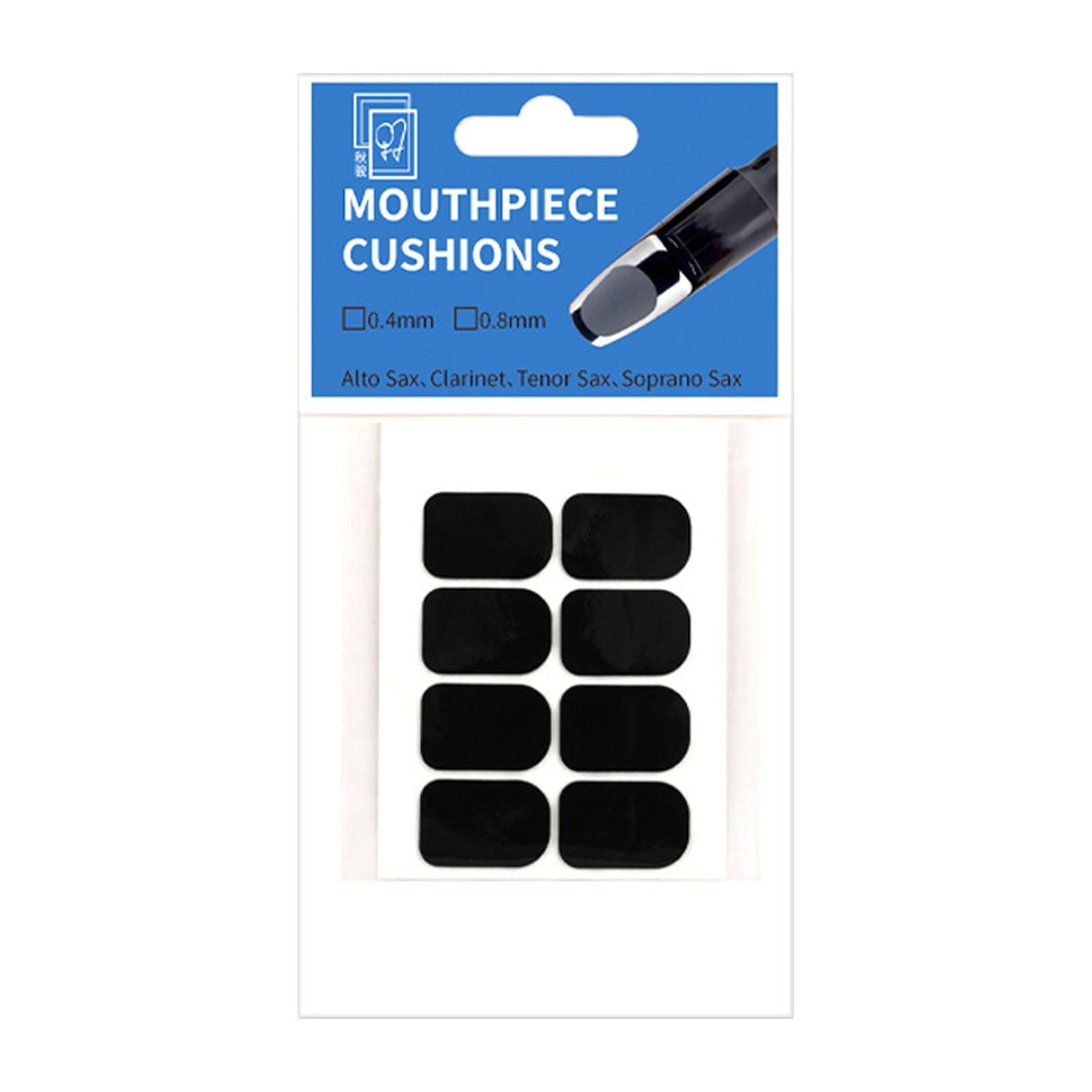 

Mouthpiece Pad Cushion Whistle Head Anti Slip Saxophone Patches Lip Pad Protection for Studio Practicing Recital Beginners