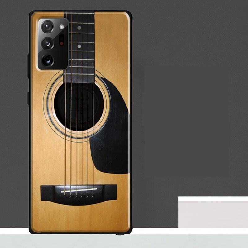 Guitar Instrument Music Case For Samsung Galaxy S25 Ultra S21 S22 S23 S24 Ultra S9 S10 S20 Plus S25 FE Phone Cover
