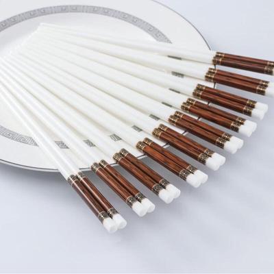 Chinese Style Ceramic-Head Chopsticks Set
