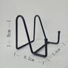 Easel Holder Rack Iron Organizer Picture black Photo Stands Display for Artwork Kitchen Weddings