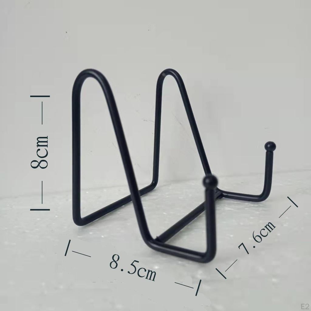 Easel Holder Rack Iron Organizer Picture black Photo Stands Display for Artwork Kitchen Weddings