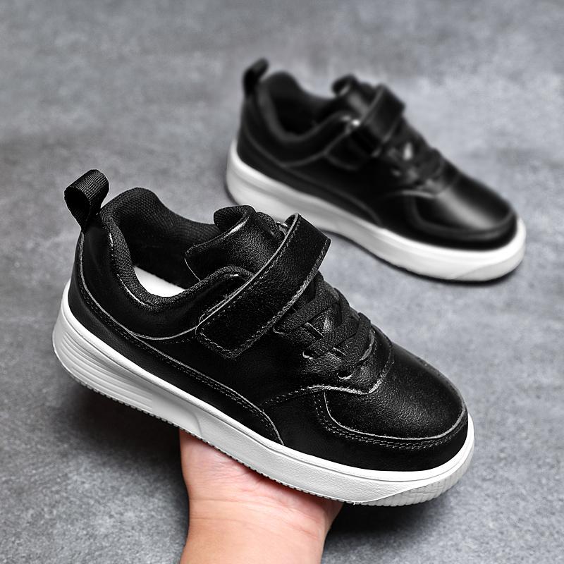 Kinder Sportschuhe Kinder Weiße Sportschuhe PU Wasserdicht Ultraleicht Mädchen Sportschuhe