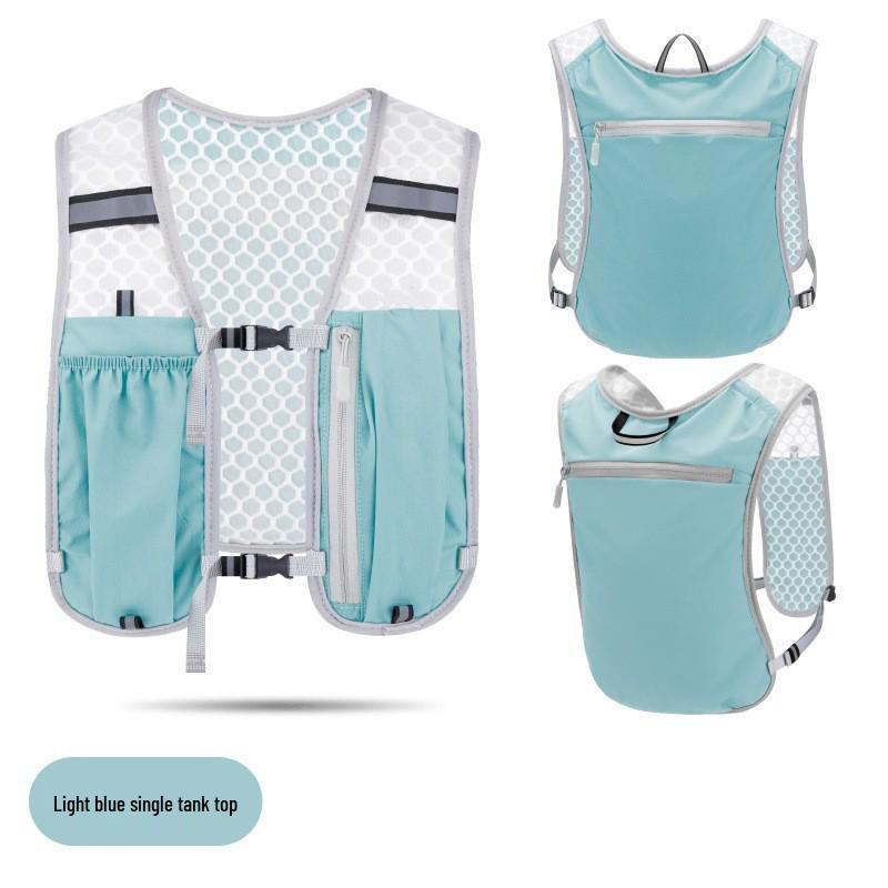 Lightweight Running and Cycling Backpack with Phone Holder for Outdoor Activities