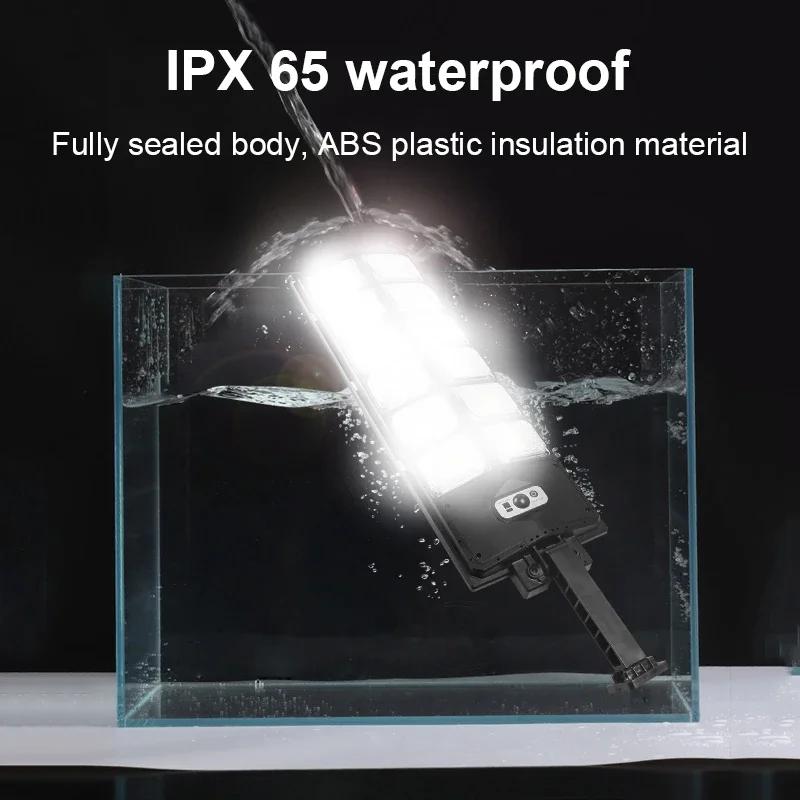 Outdoor 504LED Solar Lights Super Bright Street Lights IP65 Floodlight Remote Control Solar Lamp Motion Sensor Garden Lights Hot