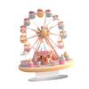 Wheel Ornament Decor Romantic Table Centerpiece 2D Display Board with Base for Festive