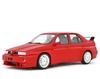 LAUDORACING 1/18 Alfa Romeo 155 GTA Stradale 1993 Red Owner's Custom Version, Limited To 499 Units