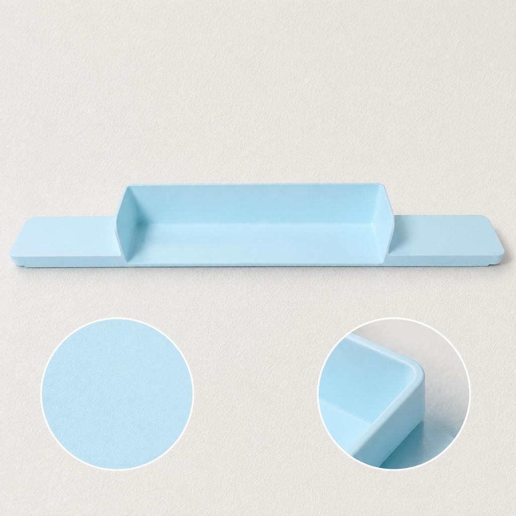 Garde-éclaboussures de baignoire Plateau Facile à Nettoyer Support de jouets de bain Rebord Offert