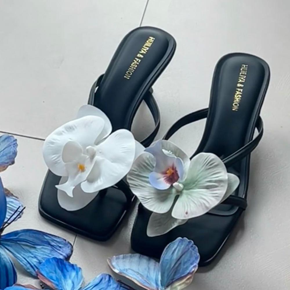 1 Ζευγάρι Προσομοίωση Πολύχρωμα Ταϊλανδέζικο Νεραϊδικό Λουλούδι Πόρπες Παπουτσιών Προσωποποιημένο Σχέδιο Πορσελάνη Προσομοίωση Πόρπες Διακόσμηση