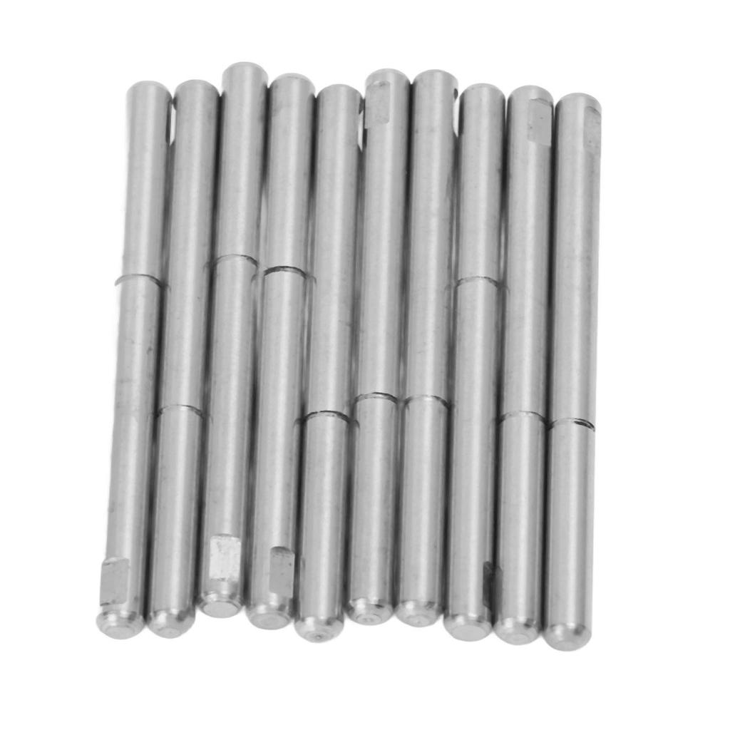 10 PCS RC Car Brushless Motor Shaft Replacement Motor Shaft for Model Airplane Boat 51.6mm