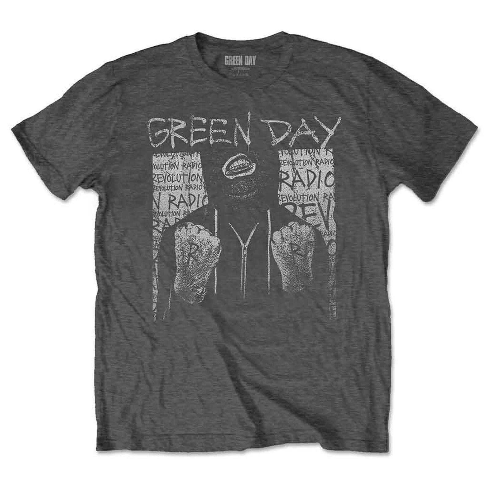 Green Day Ski Mask Band Logo T Shirt XXL