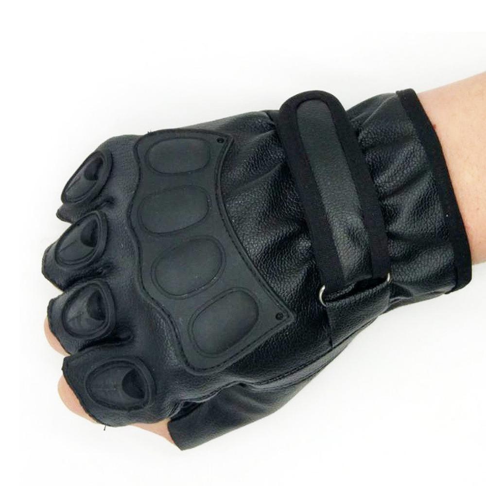 Half Finger Gloves Outdoor Sports Protective Shell Men's Fitness Tactical Fighting Cycling Training Gloves